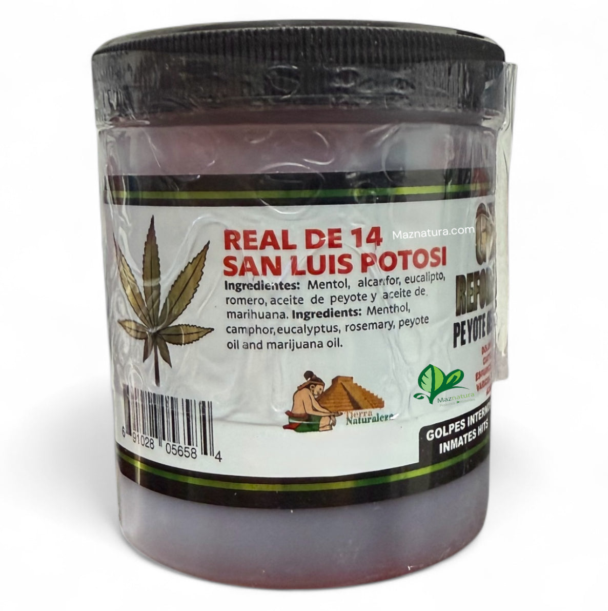 Gel de Peyote Reforzado Con Mariguanol Pomada 250g