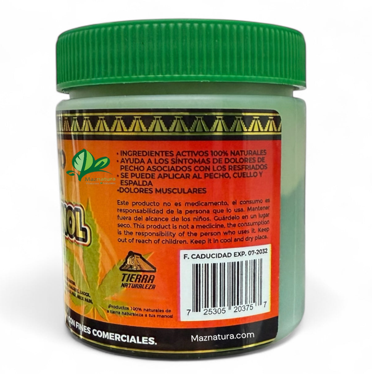 Unguento Pomada Mariguanol Extra Fuerte Pomada 125g