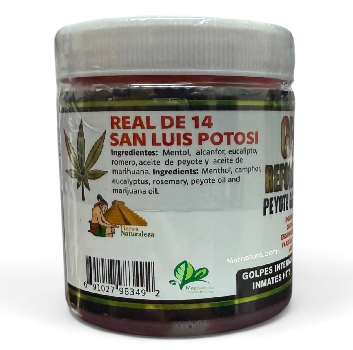 Gel de Peyote Reforzado Pomada 125g