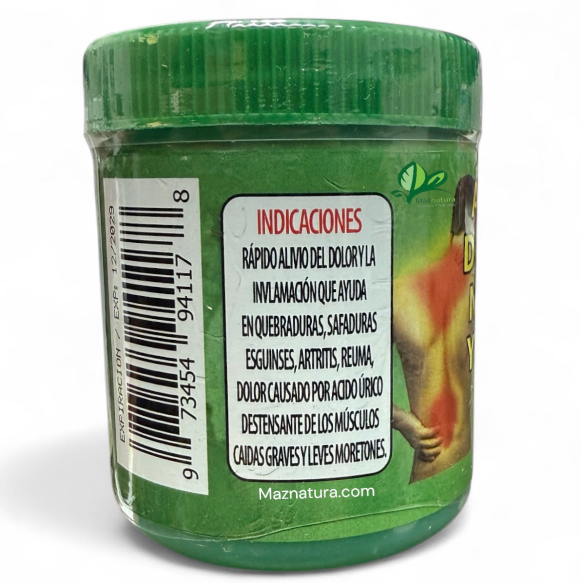 Arnica Con Diclofenaco Naproxeno y Lidocaina Pomada 120g