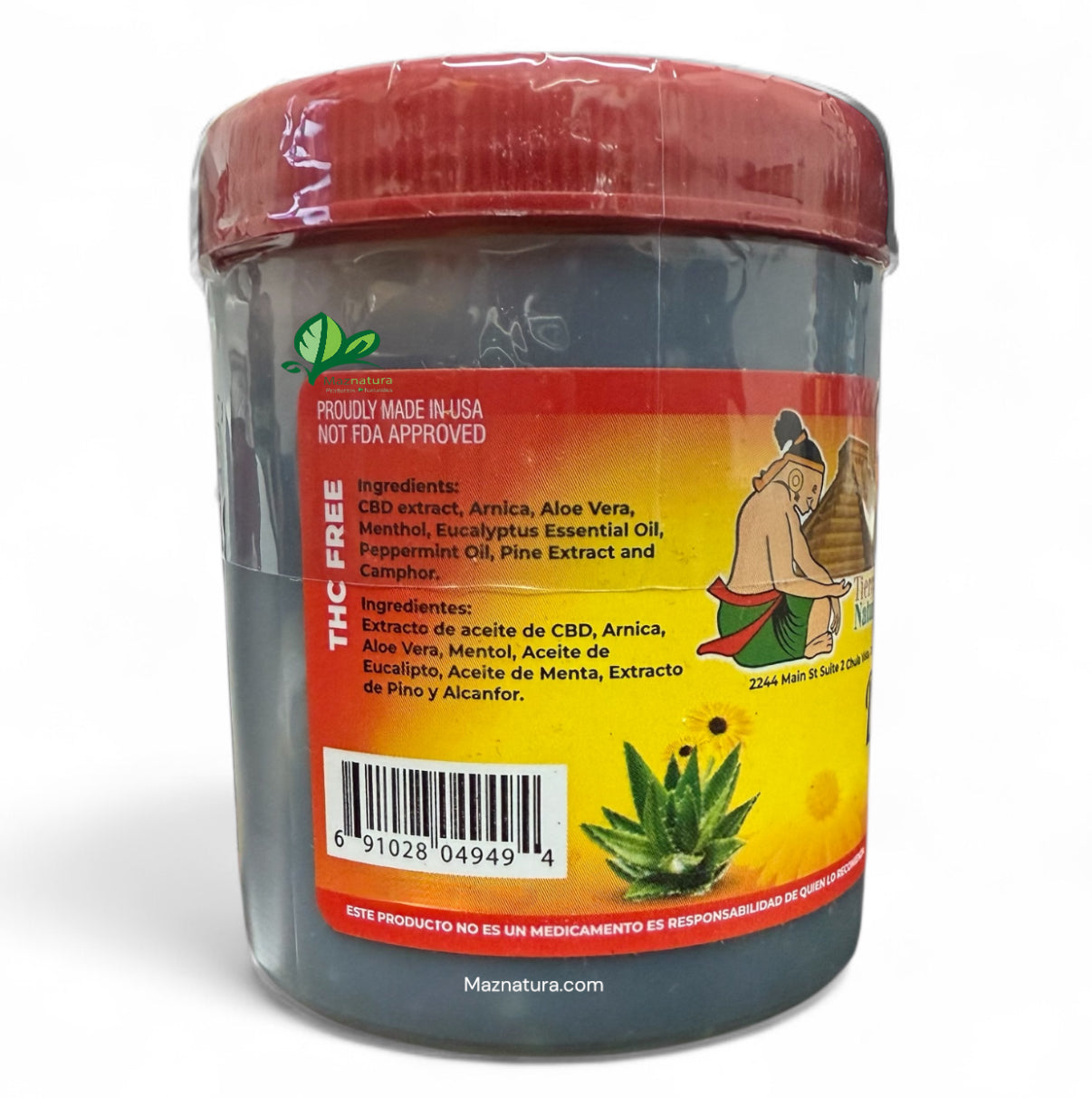 Gel Arnica Balsamo Extra Forte Mi Abuelita Josefina 250g