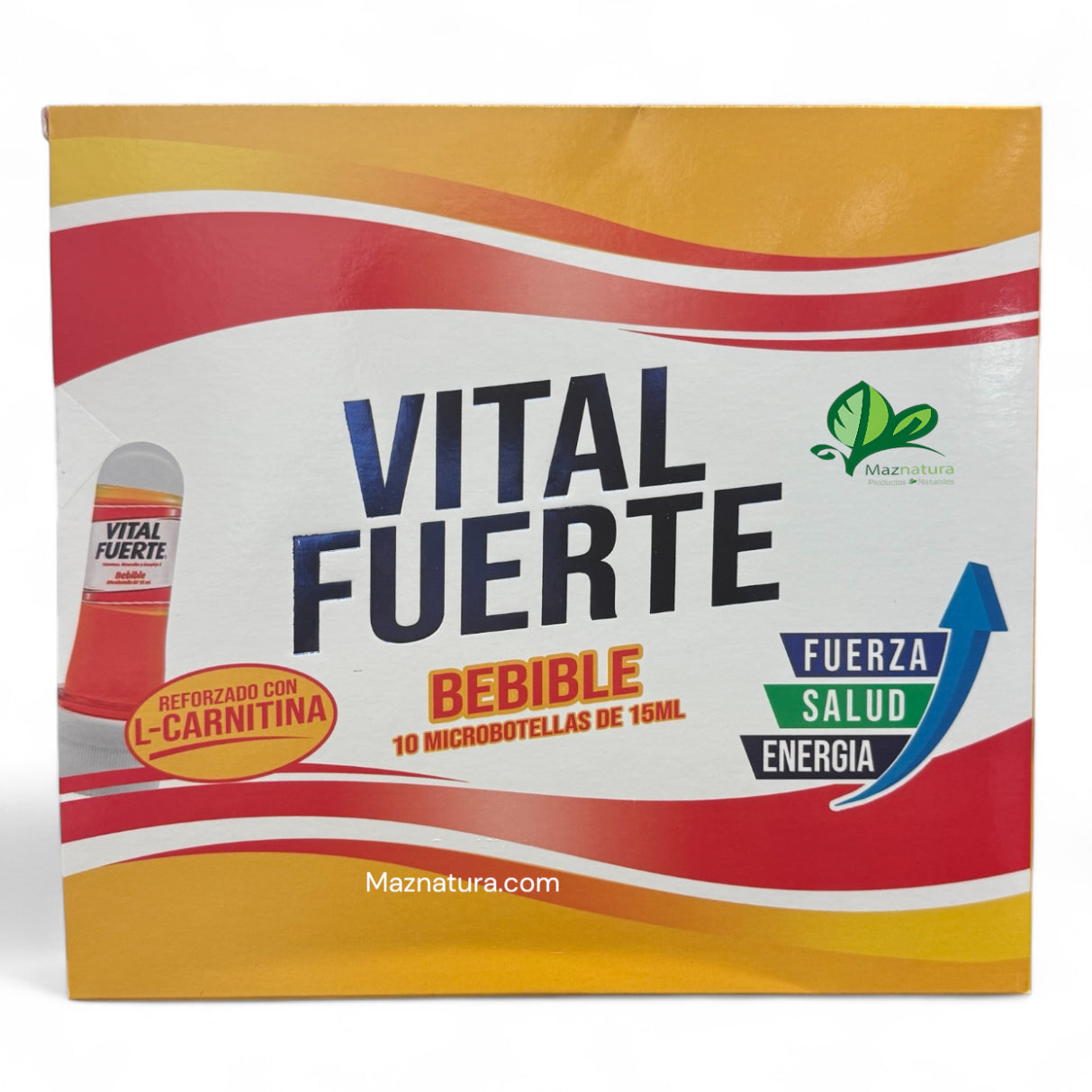 Vital Fuerte Fuerza Salud Energia Ampolleta Bebible