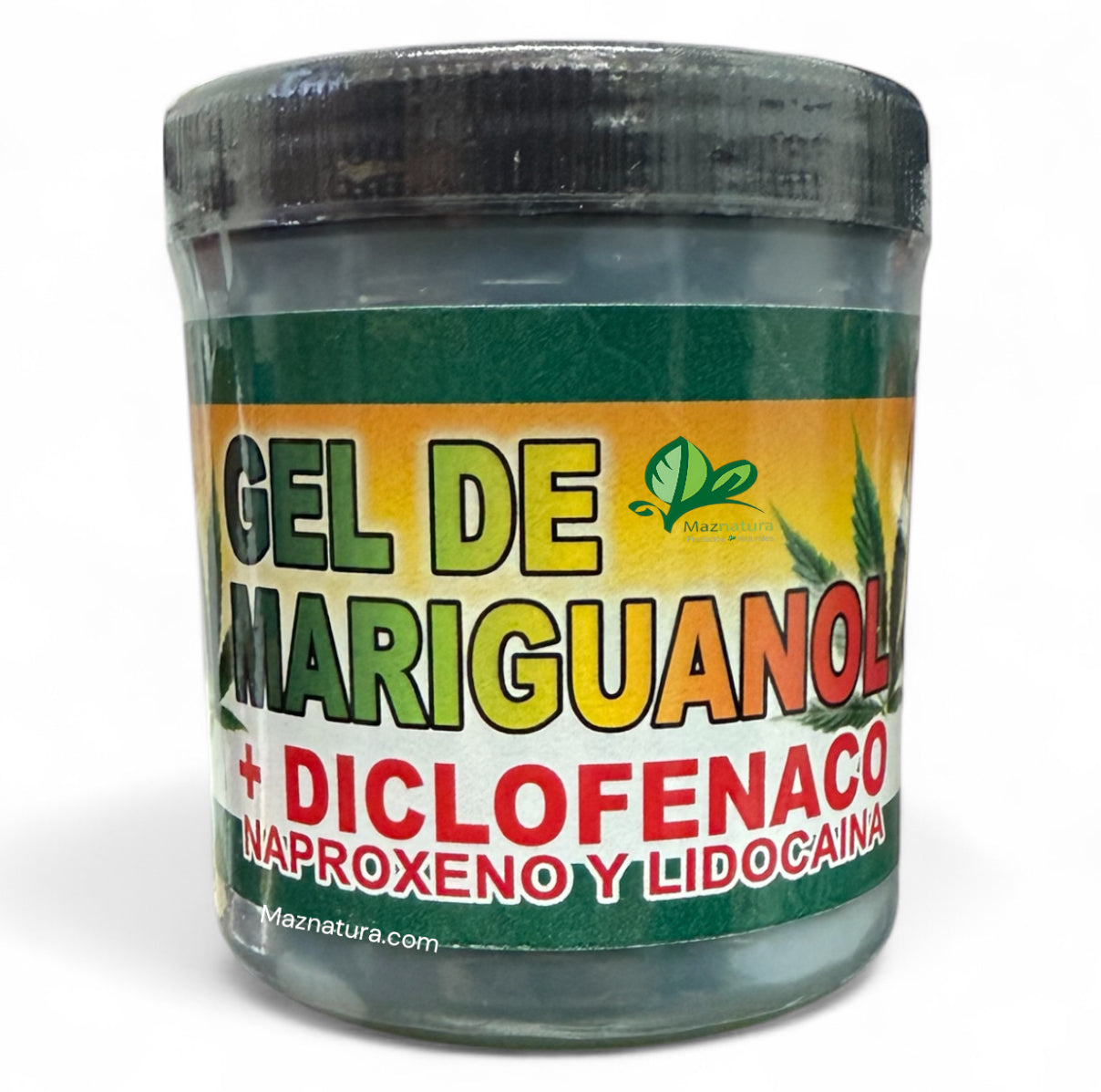 Gel De Mariguanol + Diclofenaco Naproxeno y Lidocaina Pomada 250g