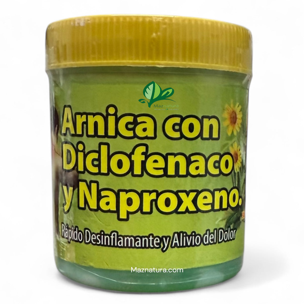 Arnica con Diclofenaco y Naproxeno Pomada 125g