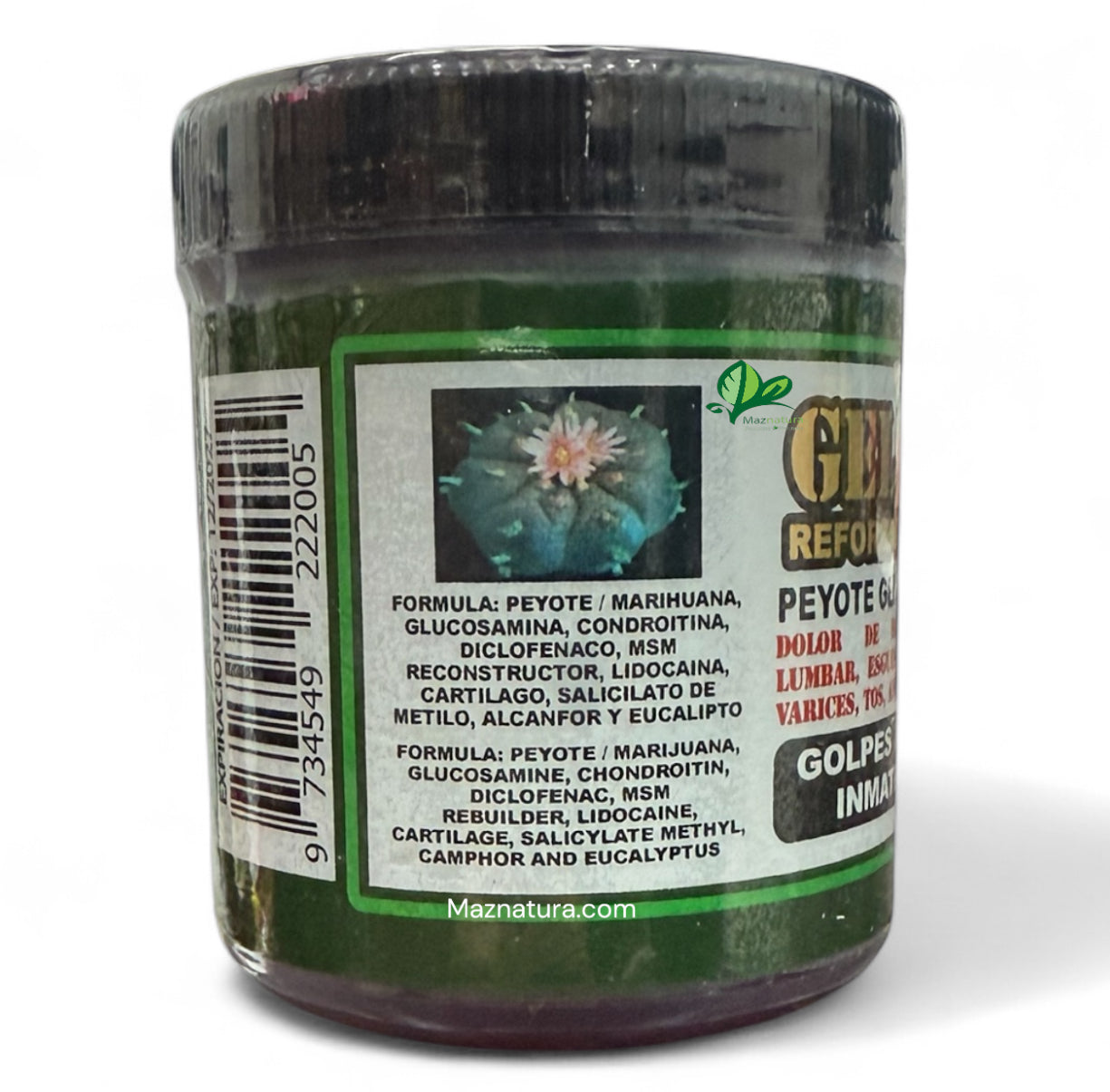 Gel De Peyote Reforzado Pomada 120g