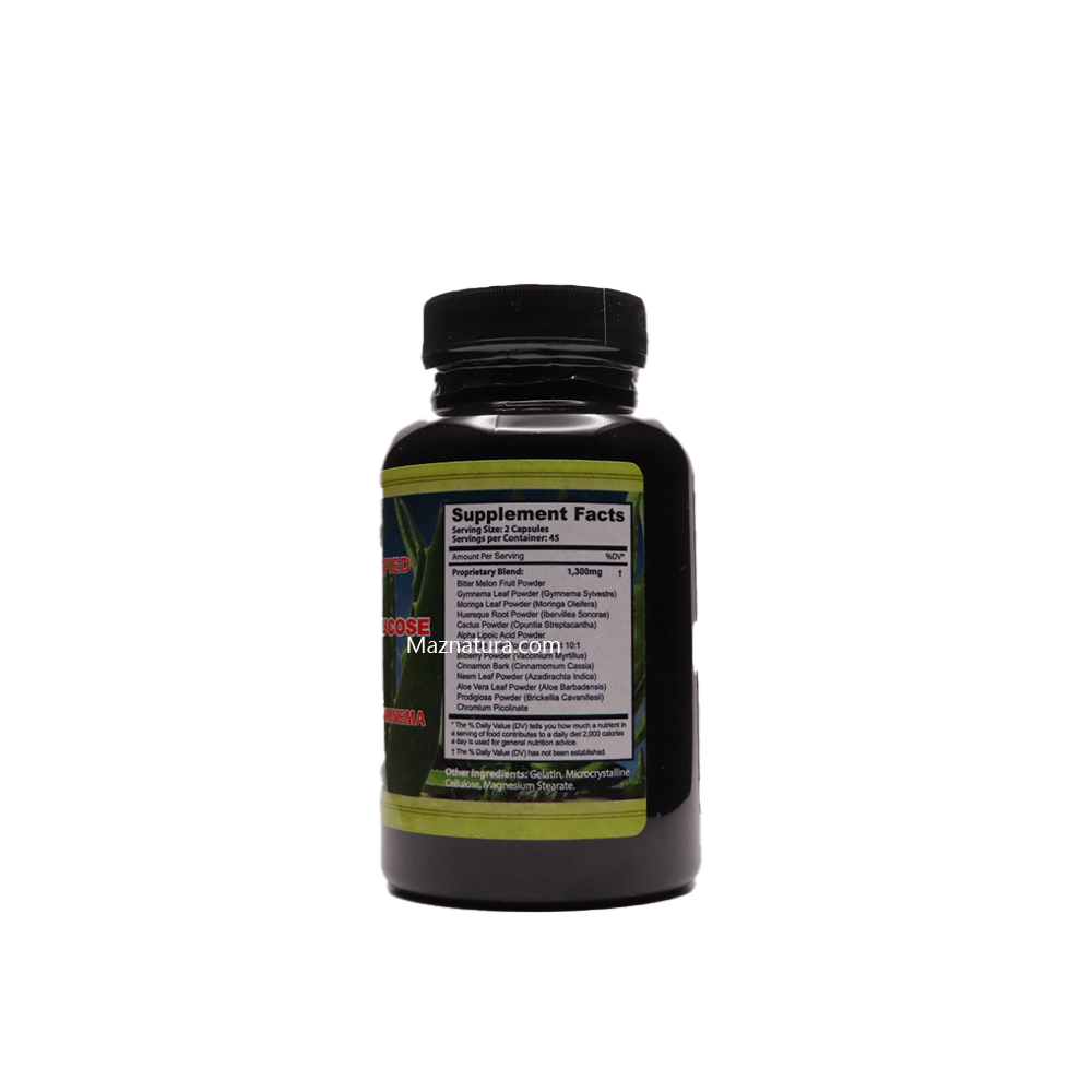 Glucolex-Fortified Capsules - Maznatura Default Title