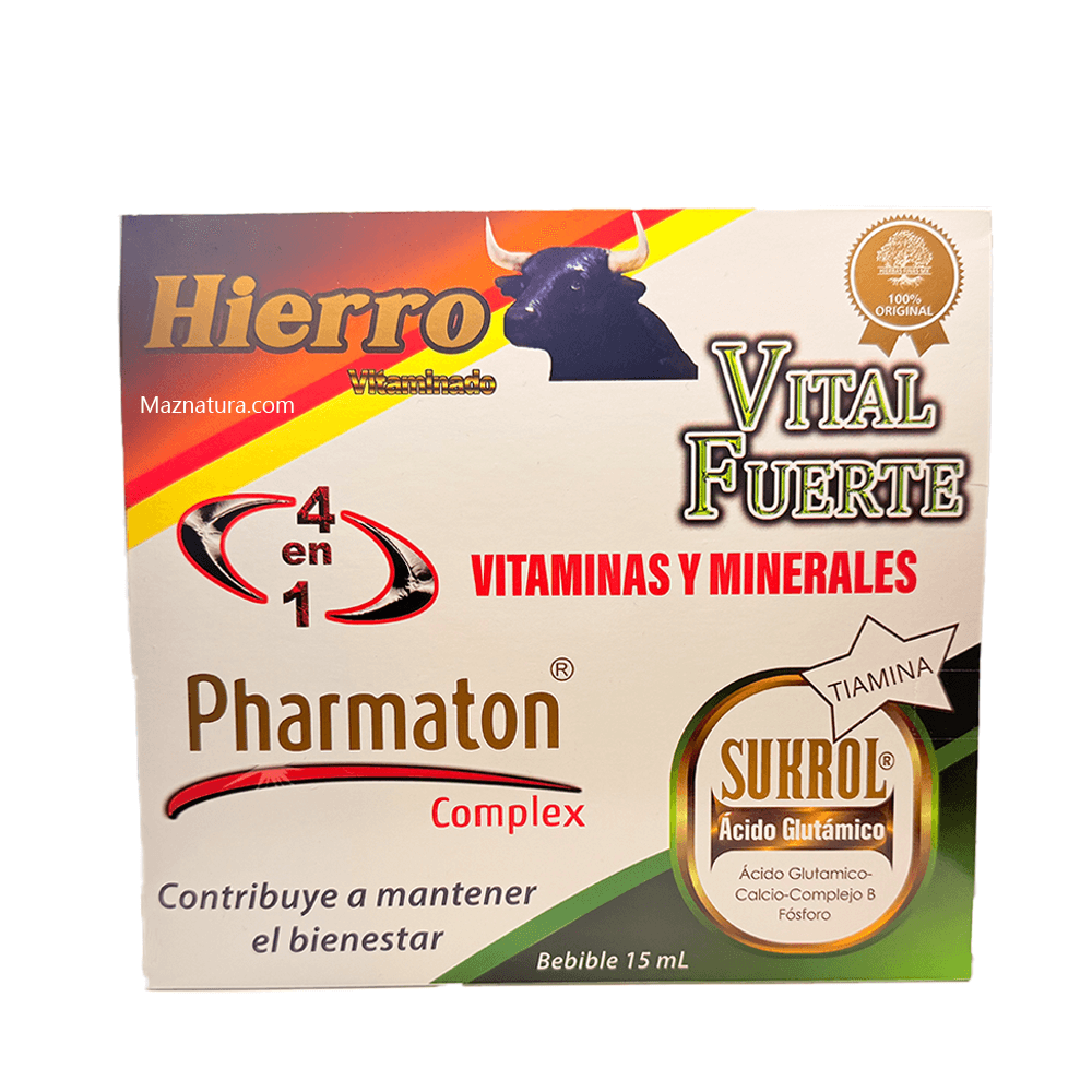 4 en 1 Vital Fuerte Ampolleta Bebible - Maznatura Default Title