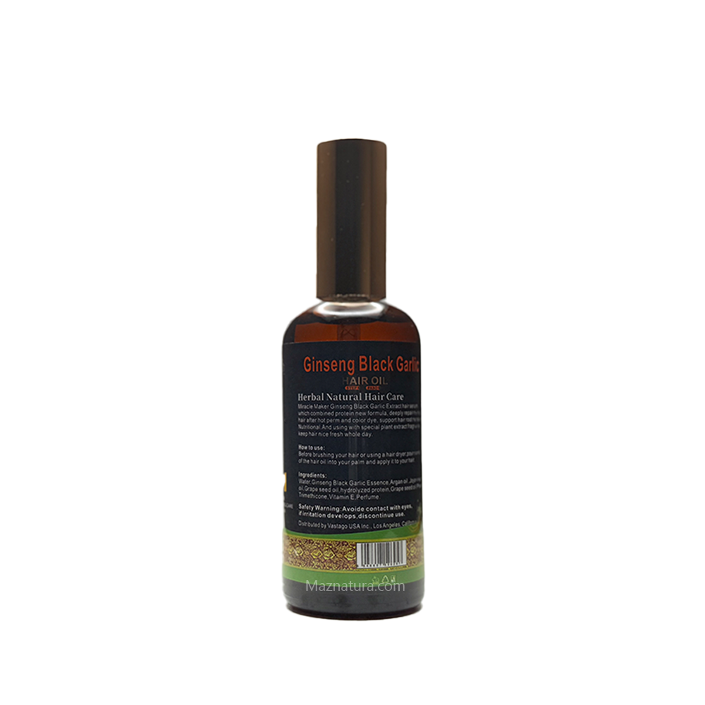Aceite capilar de ginseng y ajo negro Miracle Maker