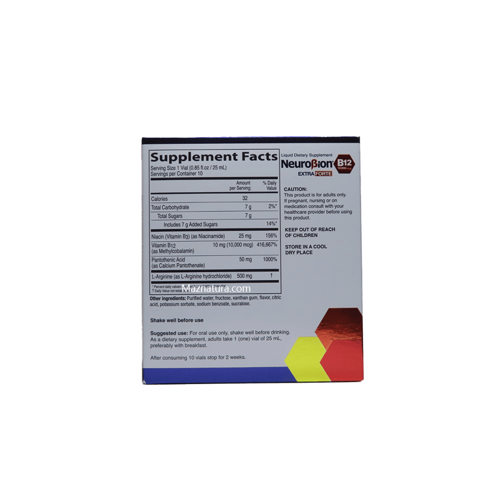 NeuroBion B12 10.000 mcg Extra Fuerte