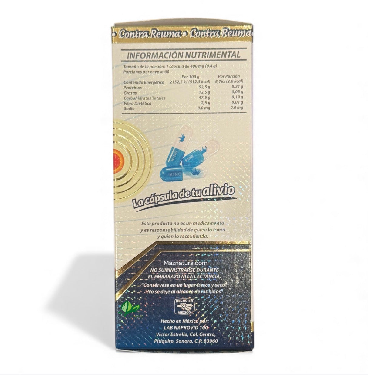 Contra Reumas 100 Capsulas