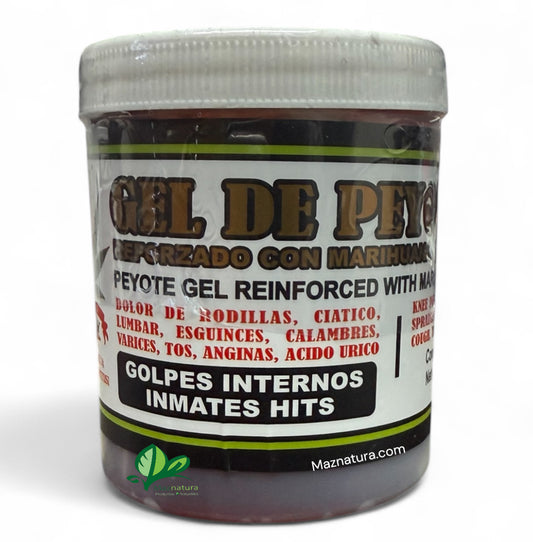 Gel De Peyote Reforzado Golpes Internos Pomada 250g