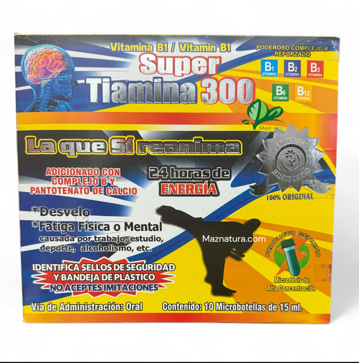 Super Tiamina 300 Ampolleta Bebilble