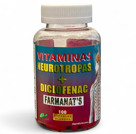 Vitaminas Neurotropas + Diclofenac 100 Capsulas