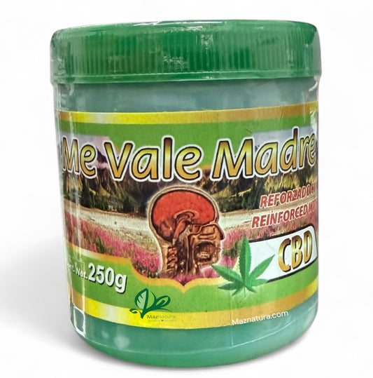 Me Vale Madre Reforzado con CB Pomada 250g