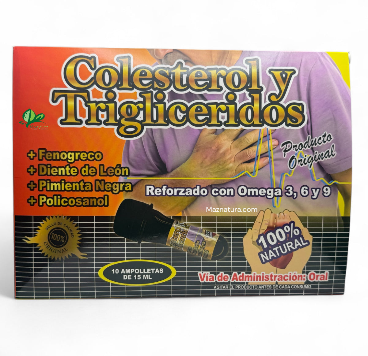 Colesterol y Trigliceridos Reforzado con Omega 3,6,9