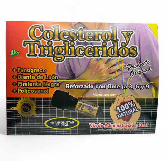 Colesterol y Trigliceridos Reforzado con Omega 3,6,9