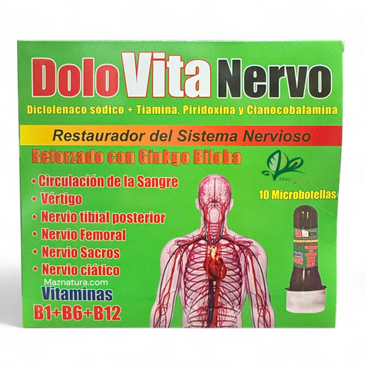 Dolo Vita Nervo Ampolleta Bebible