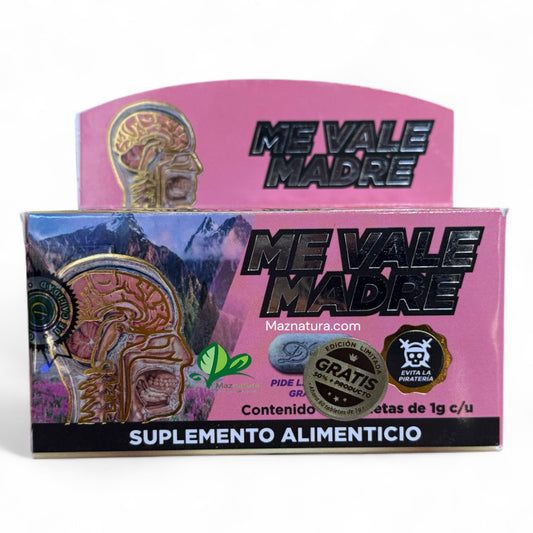 Me Vale Madre Suplemento Alimenticio Capsules Nuevo