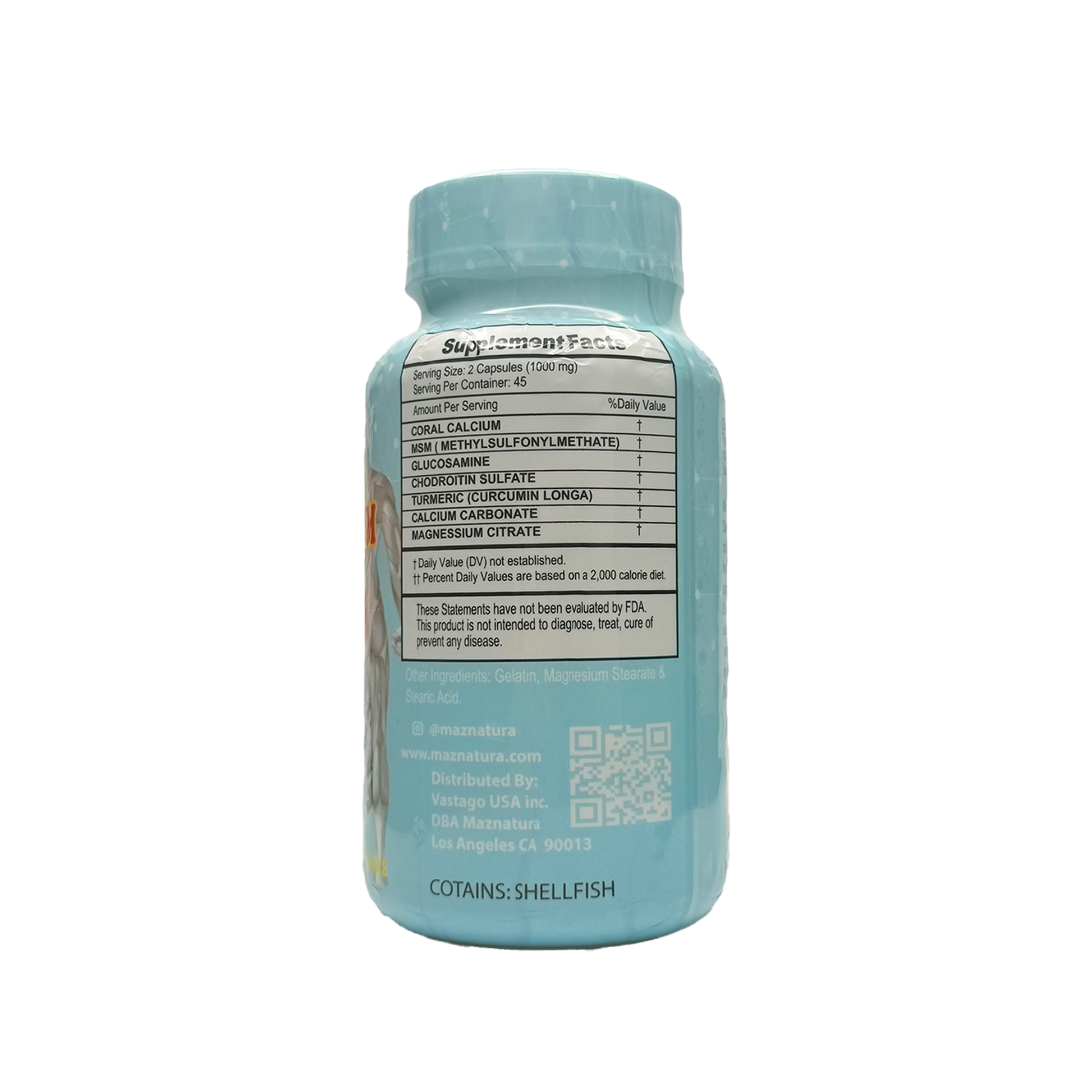 Coral Calcium Capsulas - Maznatura Default Title