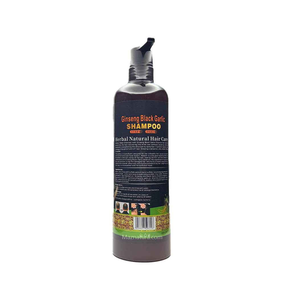 Miracle Maker Ginseng Black Garlic Shampoo - Maznatura Default Title