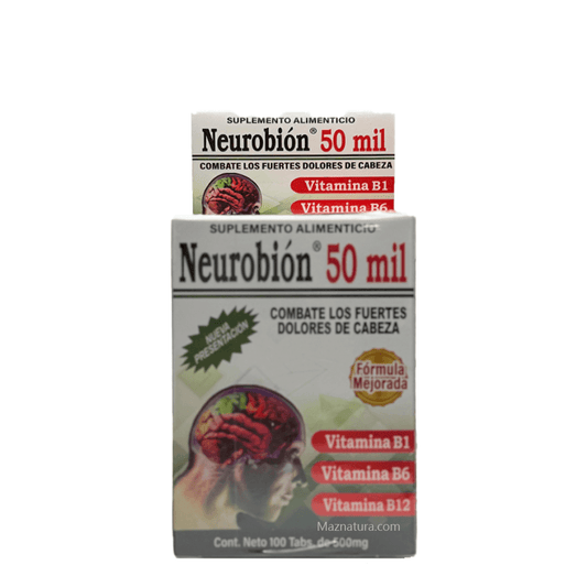 Neurobion 50 mil Vitaminas B1+B6+B12 100 caps